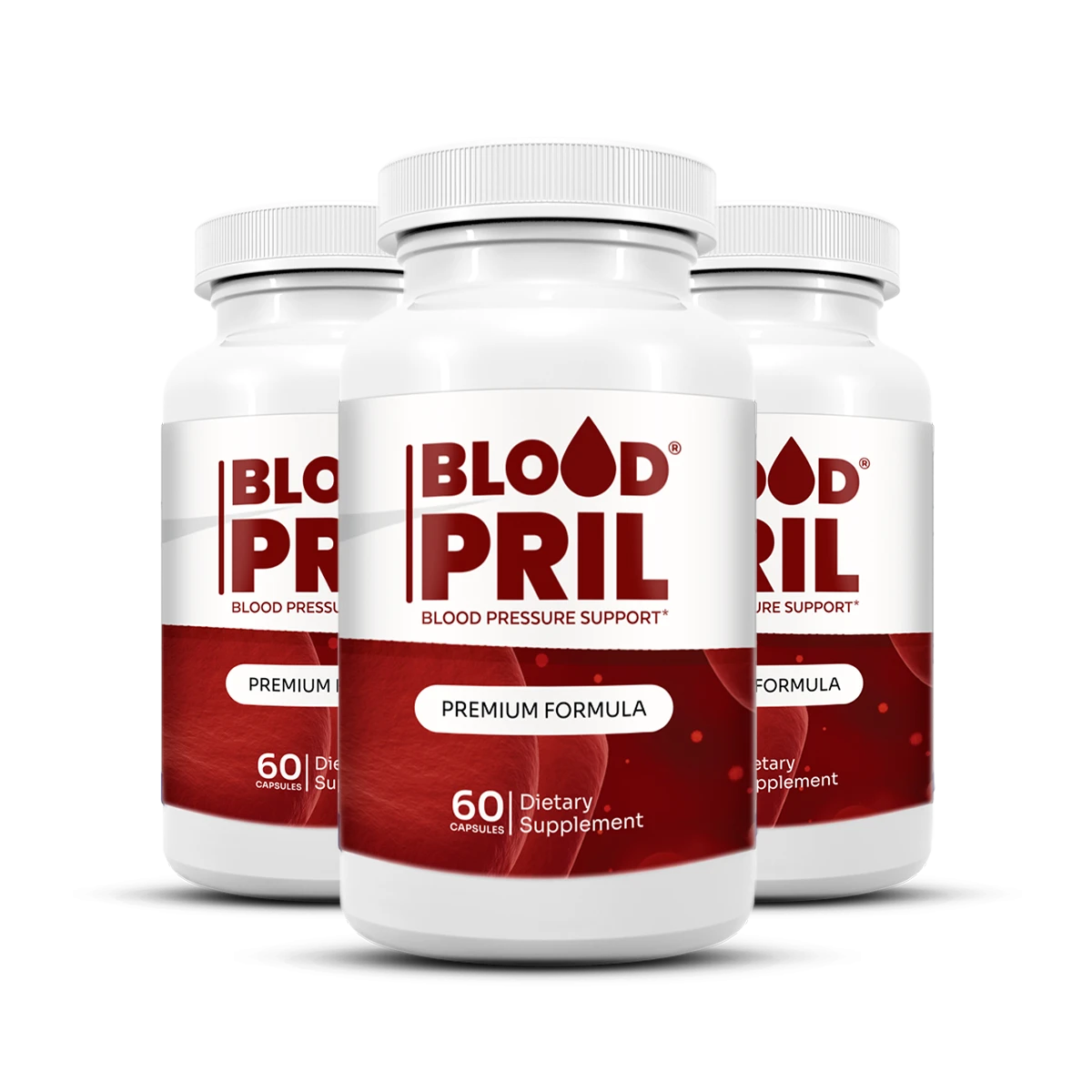 BloodPril 3 bottle bundle for maintaining a consistent natural cardiovascular and circulation wellness routine